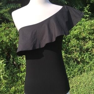 Jolie One Shoulder Blouse - Small